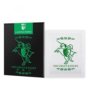 綠騎士男士外用濕巾單片精裝 贈品